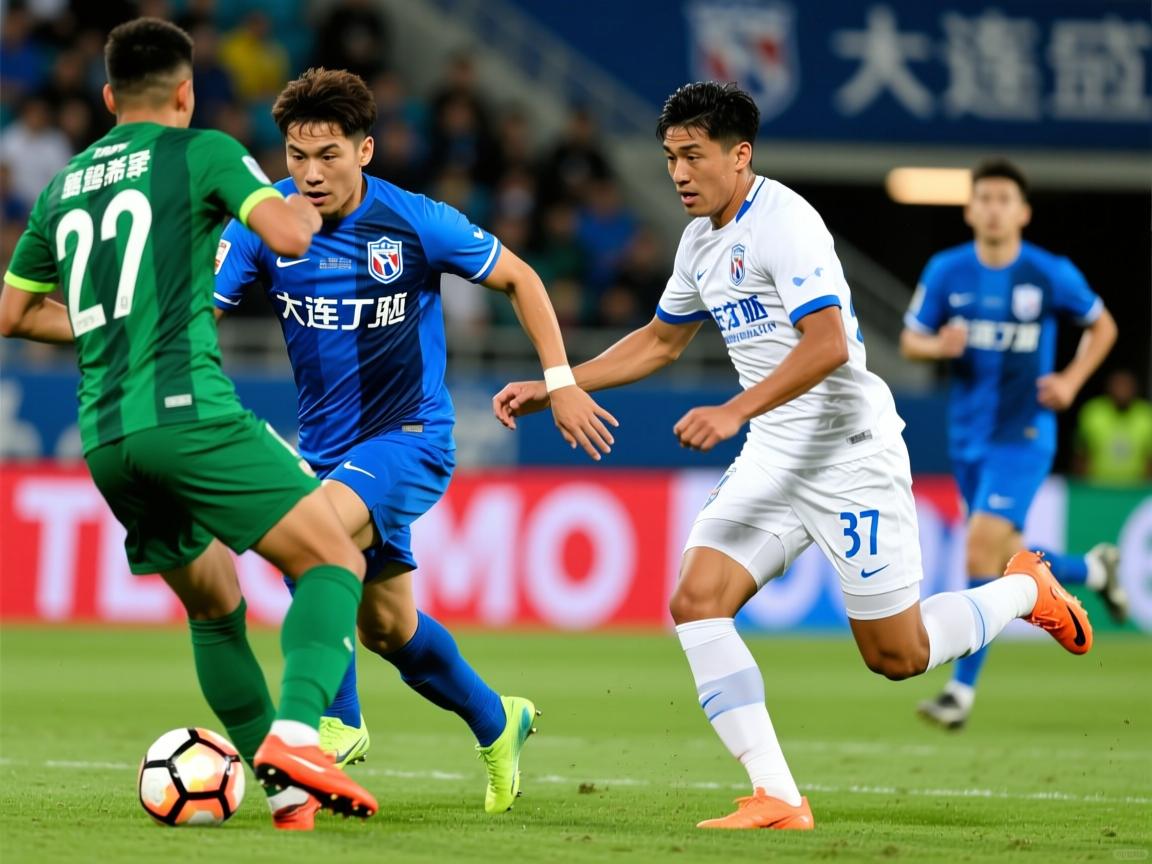 大连一方击败泰达，保持争冠希望