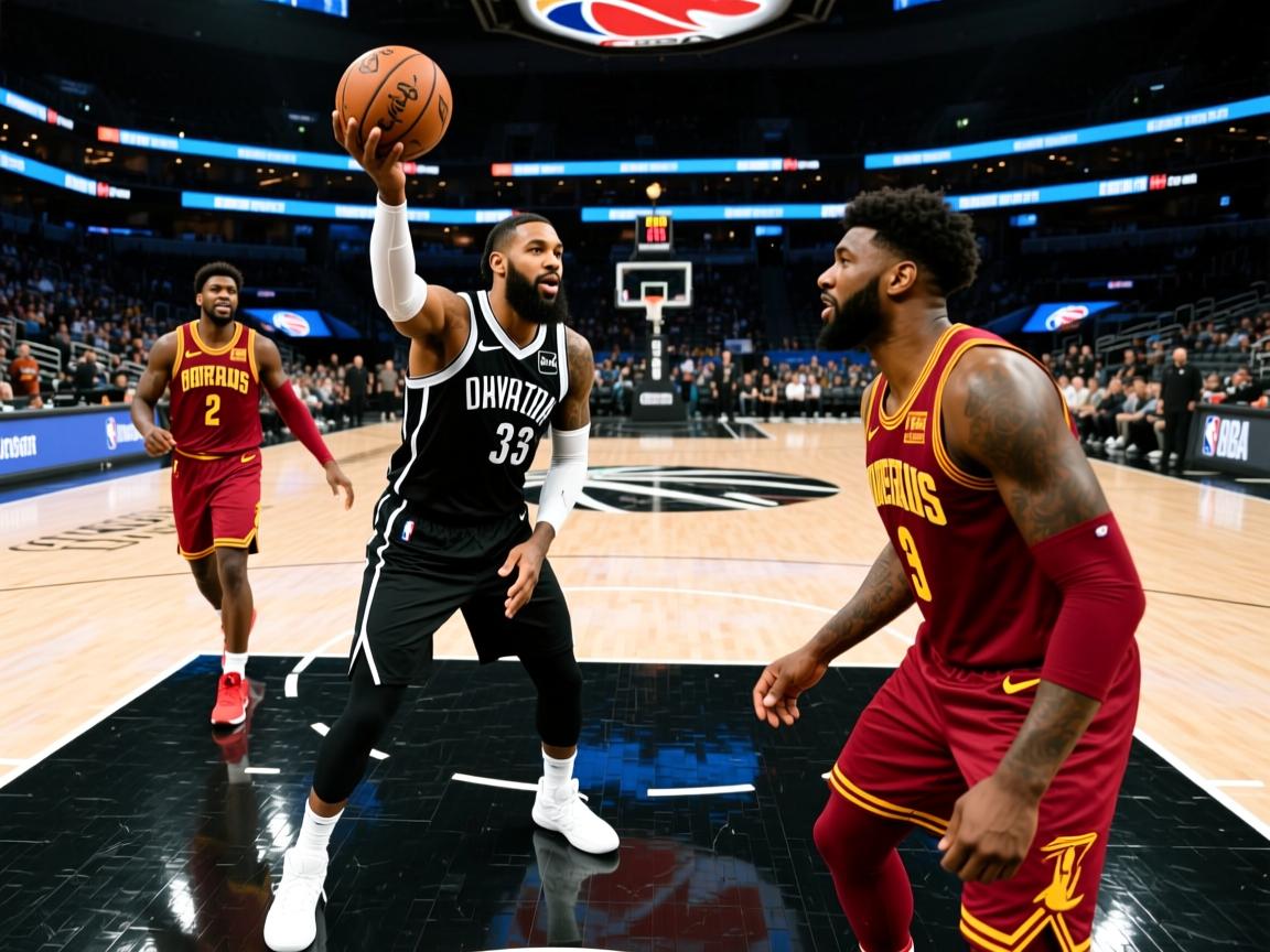 网红球星威廉姆斯领衔篮网击败骑士 第2张